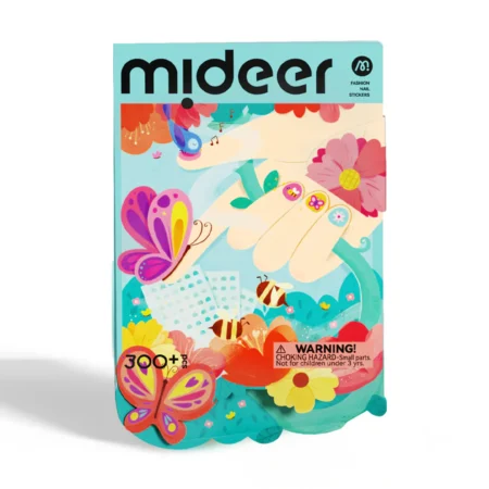 Mideer Naklejki na paznokcie – Spotkanie w ogrodzie