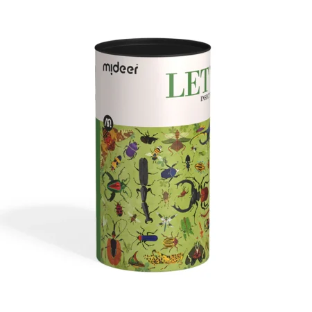 Mideer Puzzle Uczmy się! - Owady Świata